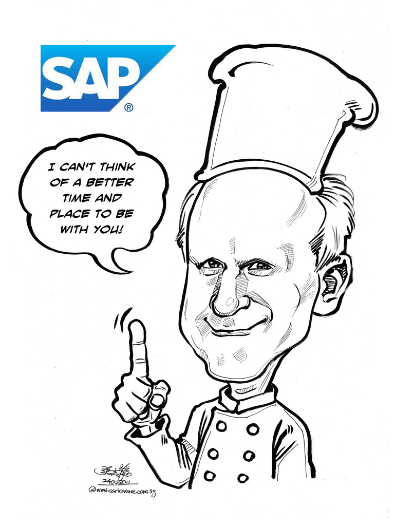 804x1024 Chef Caricature For Sap
