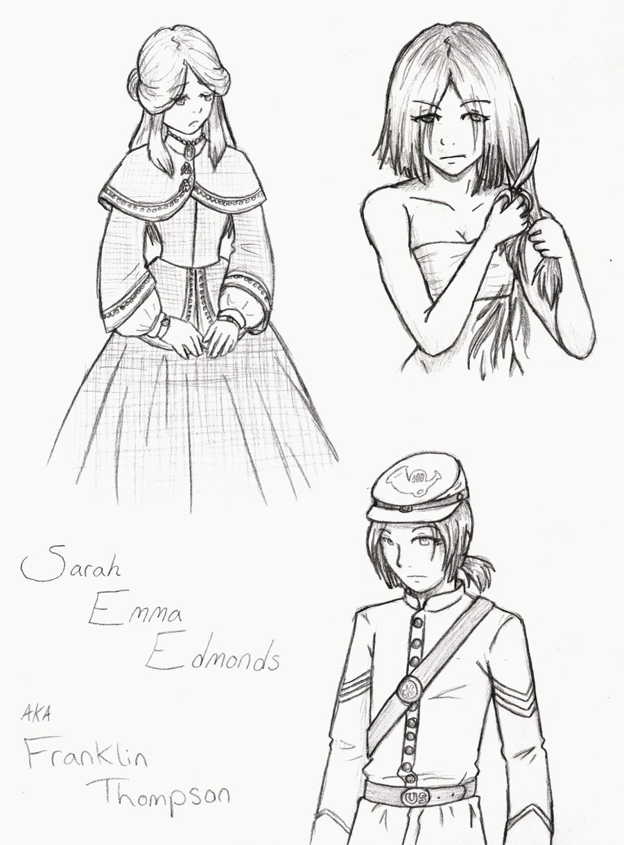 900x1218 Sarah Emma Edmonds By Phantomclark