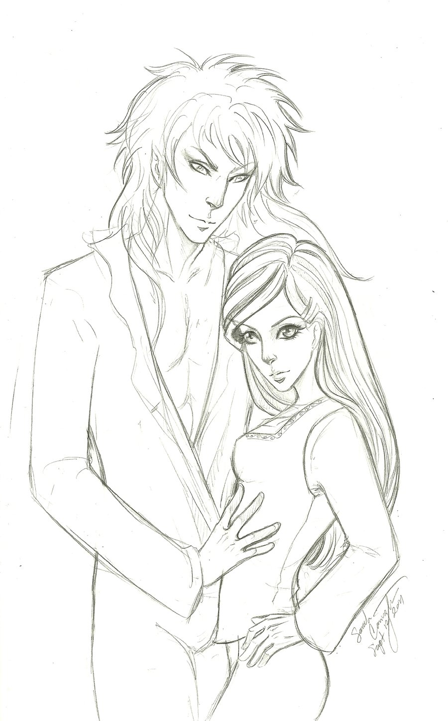 900x1448 Sarah And Jareth Skt Fa By Misschievious