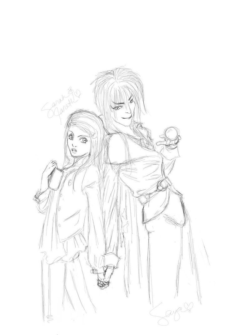 746x1070 Sarah And Jareth By Demonsaya