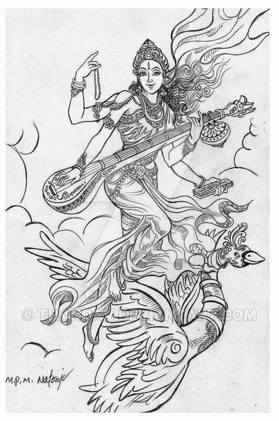 400x603 Saraswathi By Thandav