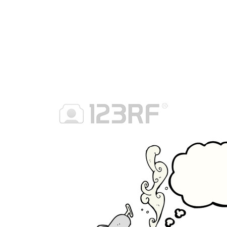 450x450 Freehand Drawn Thought Bubble Cartoon Can Of Sardines Royalty Free