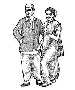 Saree Drawing at GetDrawings | Free download