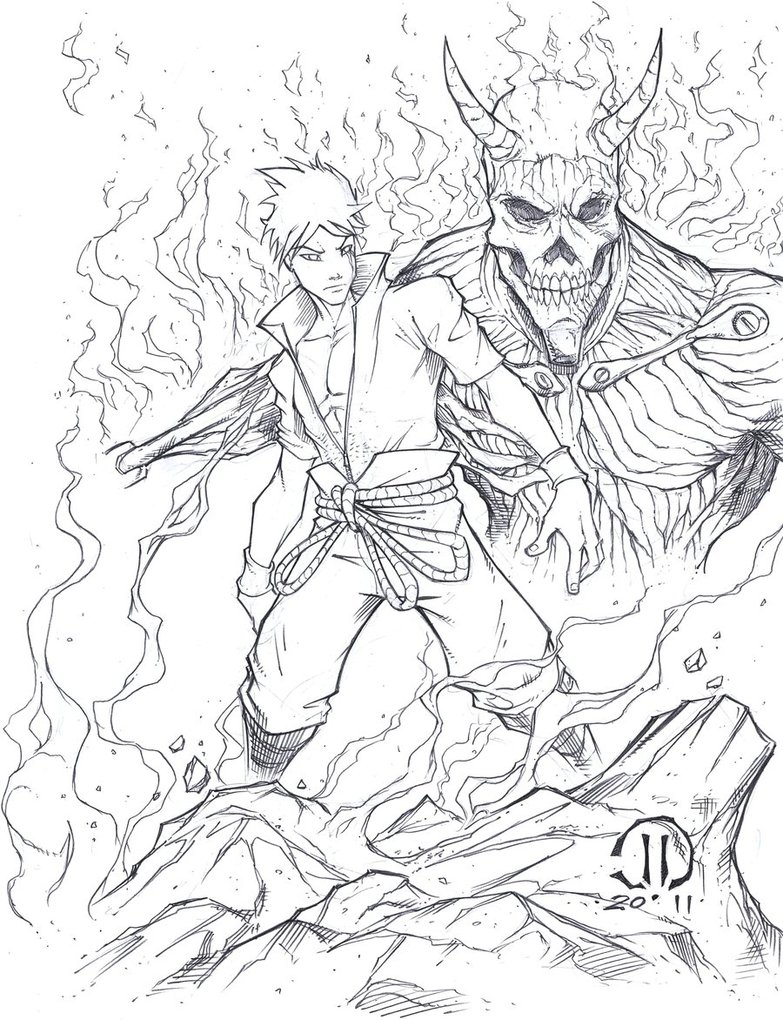 783x1020 Saskue And Susanoo By Joeyvazquez