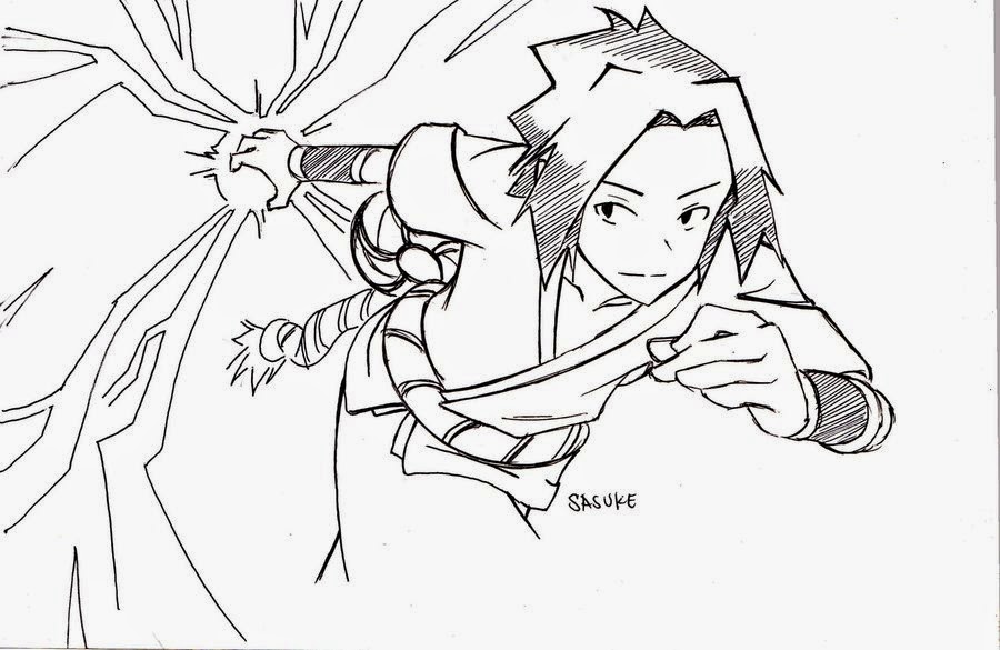 900x585 Sasuke Uchiha Sketch Manga Drawing Skyline Manga