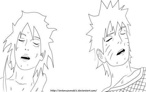 480x302 Naruto 698 Naruto And Sasuke Coloring Page Free Printable