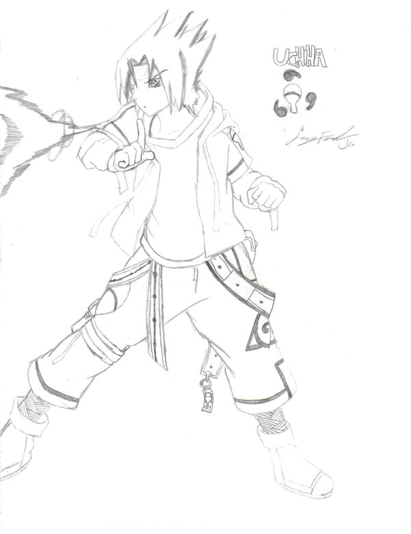 600x778 Sasuke Uchiha By Shininku