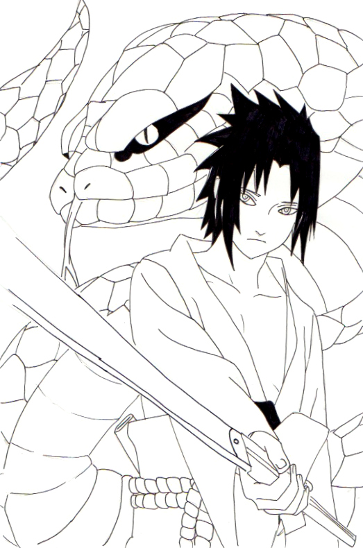 523x790 Sasuke Uchiha By Chibi Chiki