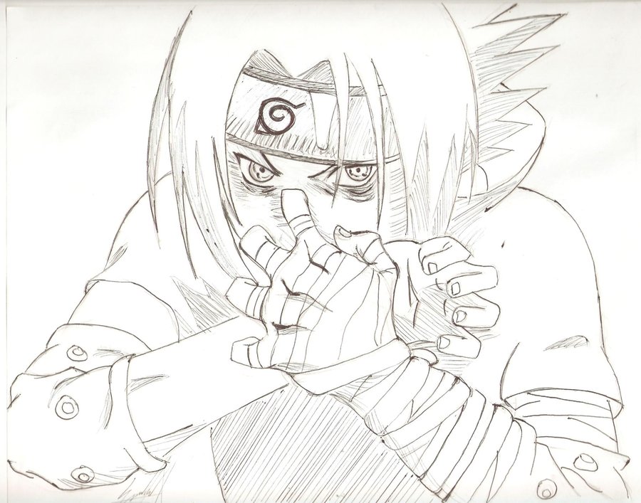 900x707 Sasuke Uchiha By Zteban13