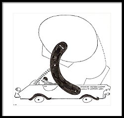 250x238 Egg Satellite Drawing By Phil Burns