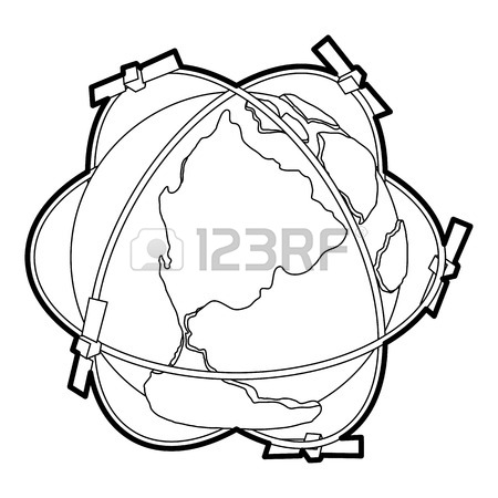 450x450 205 Satelite Earth Stock Vector Illustration And Royalty Free