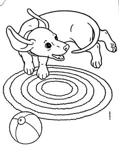 236x295 Dachshund Puppy Coloring Page. Nice Dog Drawing For Kids. More