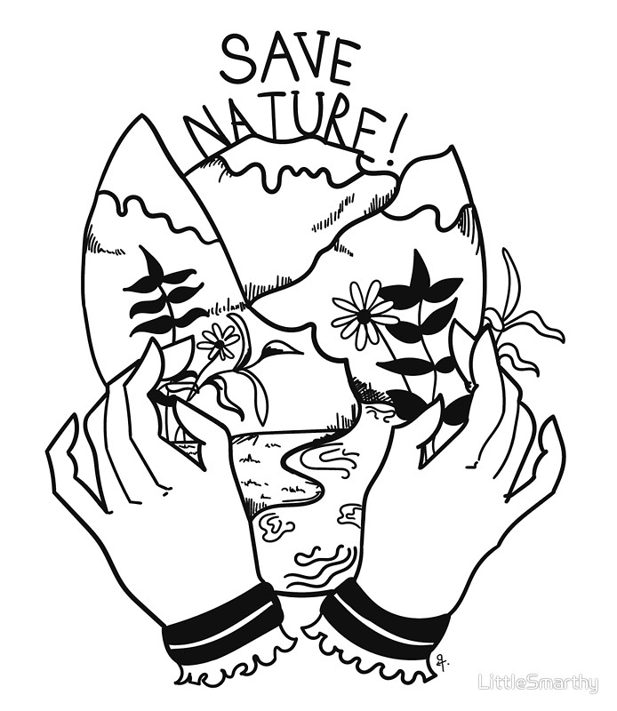 694x800 Save Nature Posters By Littlesmarthy Redbubble