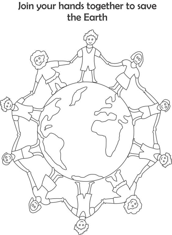 564x768 Earth Day Coloring Pages In 2017