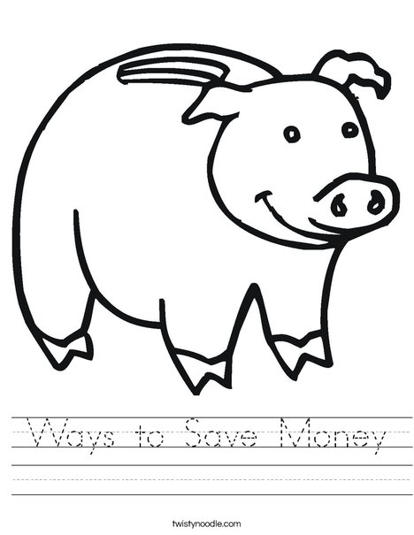 468x605 Ways To Save Money Worksheet