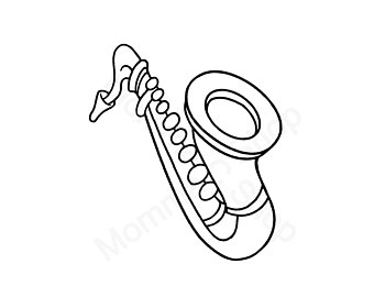 340x270 Saxophone Svg Files Etsy