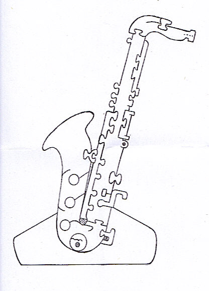 416x577 Saxophone Solutions Wooden Puzzles Solution 3d Brain Teasers