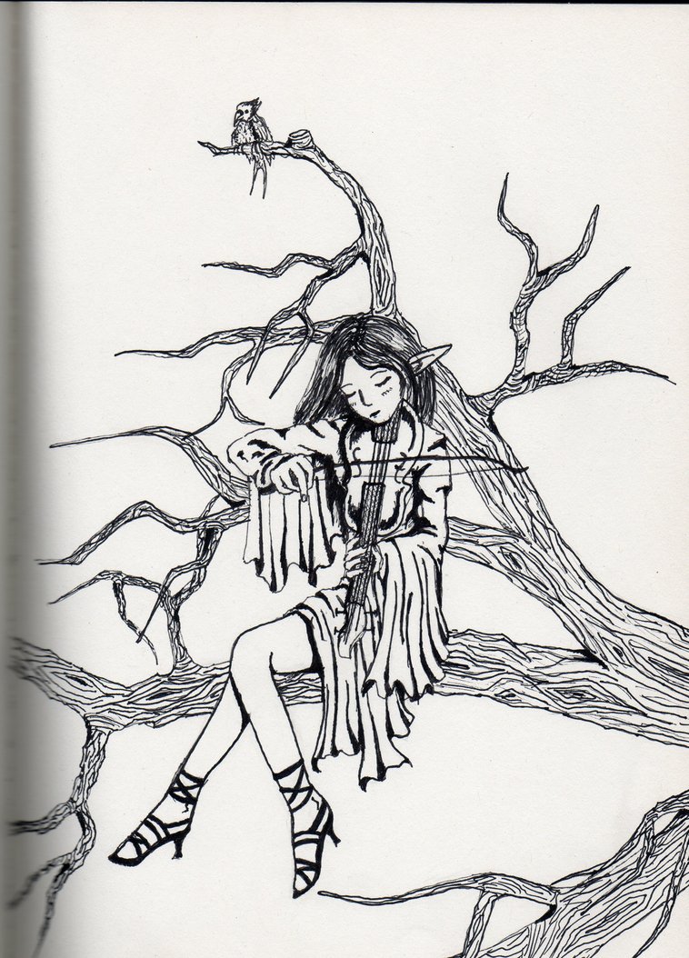 758x1054 Violin Elf