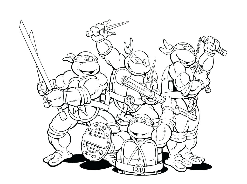 1024x765 Say No To Drugs Coloring Pages Free Teenage Mutant Ninja Turtles