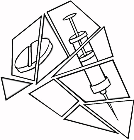 457x480 Say No To Drugs Campaign Coloring Page Free Printable Coloring