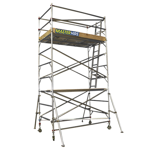 480x480 Aluminium Mobile Scaffold Master Hire