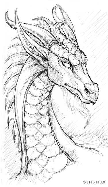 376x648 2007. Dragon I Drew On Train Ride Home From The City (It Was