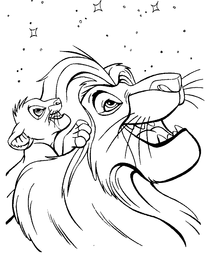700x862 Lion King Drawing 414621