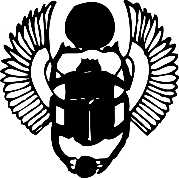 600x599 Scarab Clip Art Free Vector In Open Office Drawing Svg ( Svg