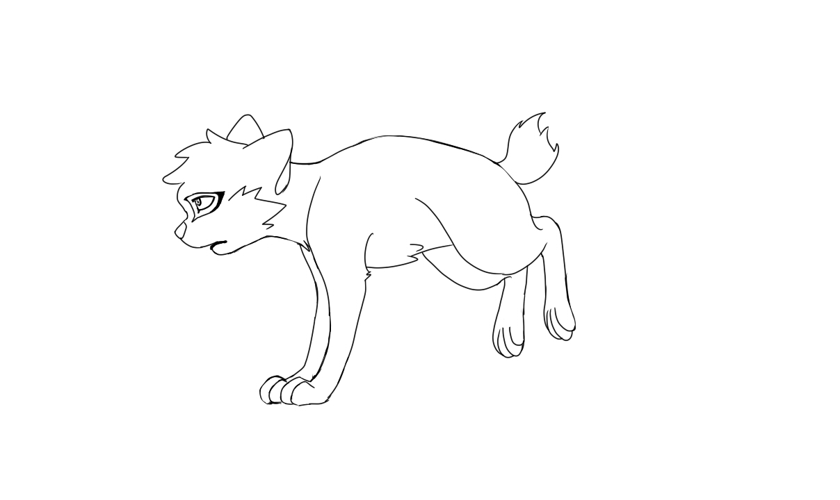 1208x720 Scared Cat Run Cycle By Mariomenso