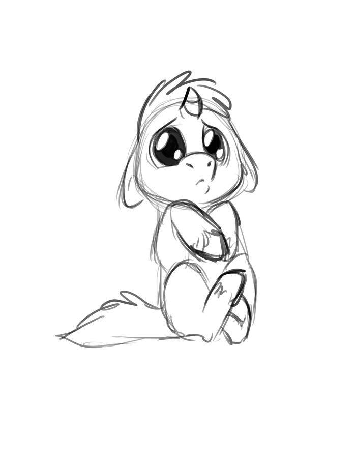 700x906 Scared Baby Julius By Dragon Mordak