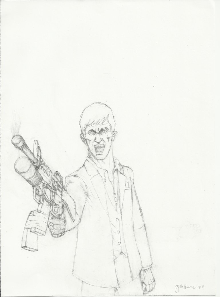 769x1038 Tony Montana Sketch By Plaezed2meetu