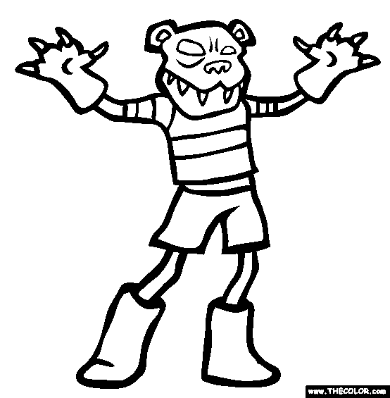 554x565 Scary Bear Coloring Pages Grizzly Bear Coloring Pages