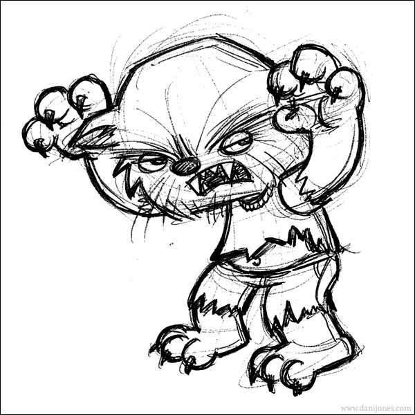 600x600 Werewolf Sketches, Drawings, Pictures I Love Werewolves