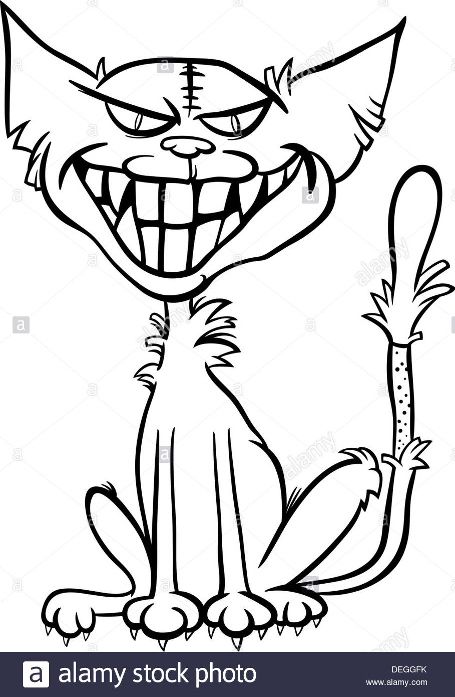 909x1390 Black And White Cartoon Illustration Of Scary Halloween Zombie Bad