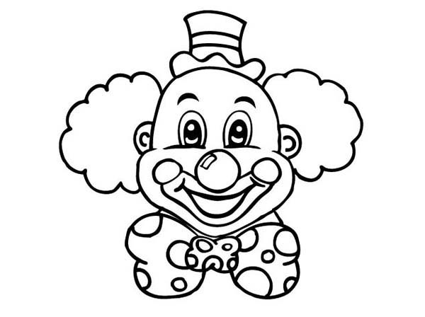 Scary Clown Face Drawing at GetDrawings | Free download