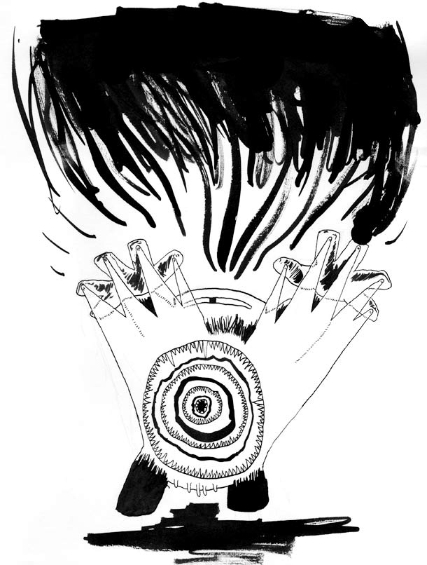 610x806 Sketch Please Scary Monster