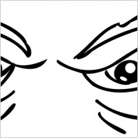 200x200 Best Photos Of Spooky Eyes Template