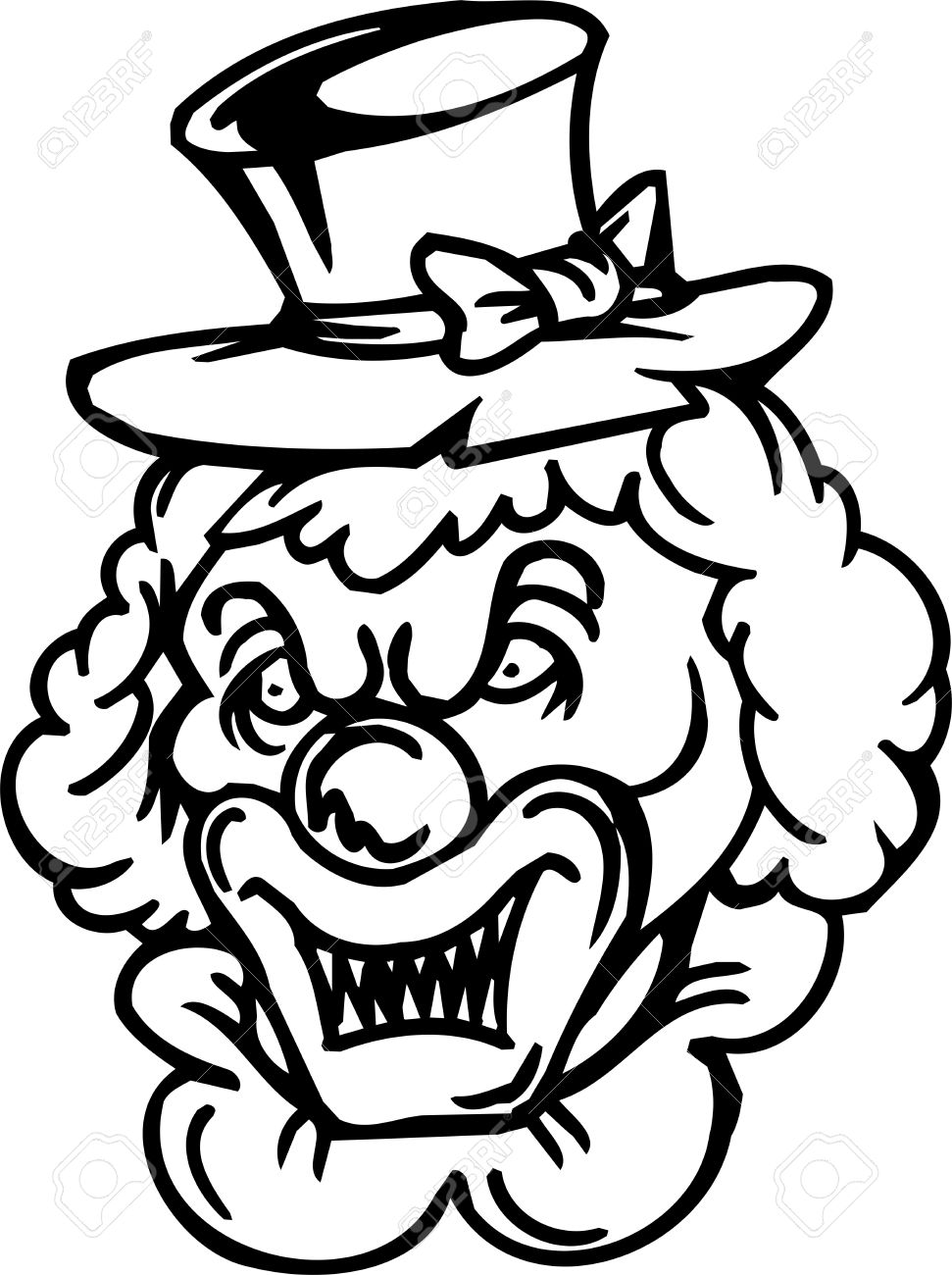 971x1300 Scary Halloween Clowns Drawings Fun For Christmas