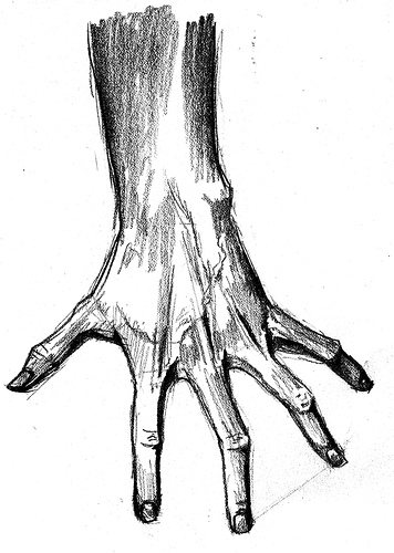 356x500 Scary Hand