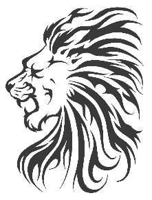 221x290 Lion Head Tattoo Sample