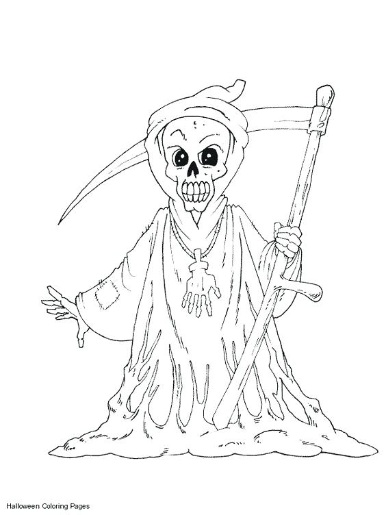 564x752 Scary Monster Coloring Pages Beast Monsters Monster Face Coloring