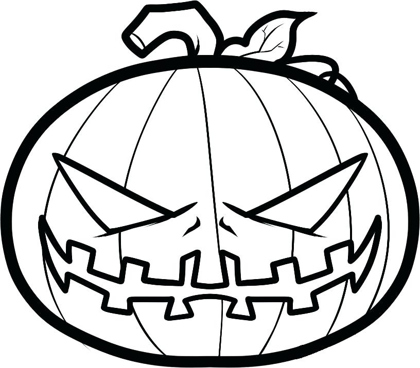 816x716 Halloween Monster Coloring Pages Omnitutor.co