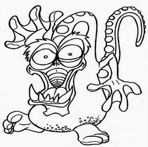 Scary Monsters Drawing at GetDrawings | Free download