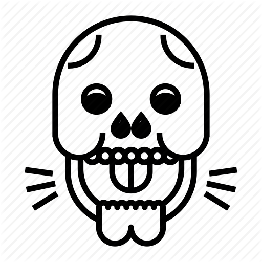 512x512 Character, Ghost, Halloween, Monster, Scary, Skeleton, Skull Icon