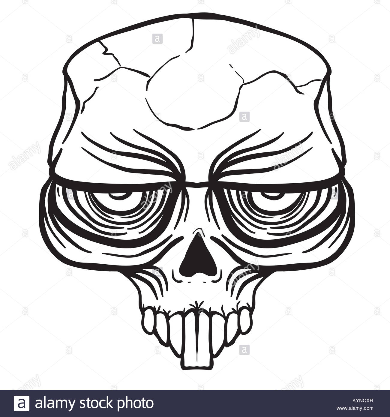 1300x1390 Illustration Scary Skeleton Cartoon Isolated Stock Photos