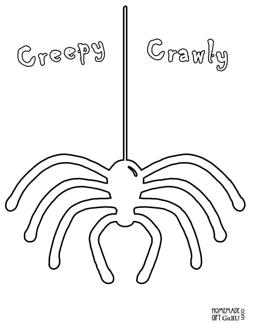 850x1100 Scary Spider Coloring Pages 330523