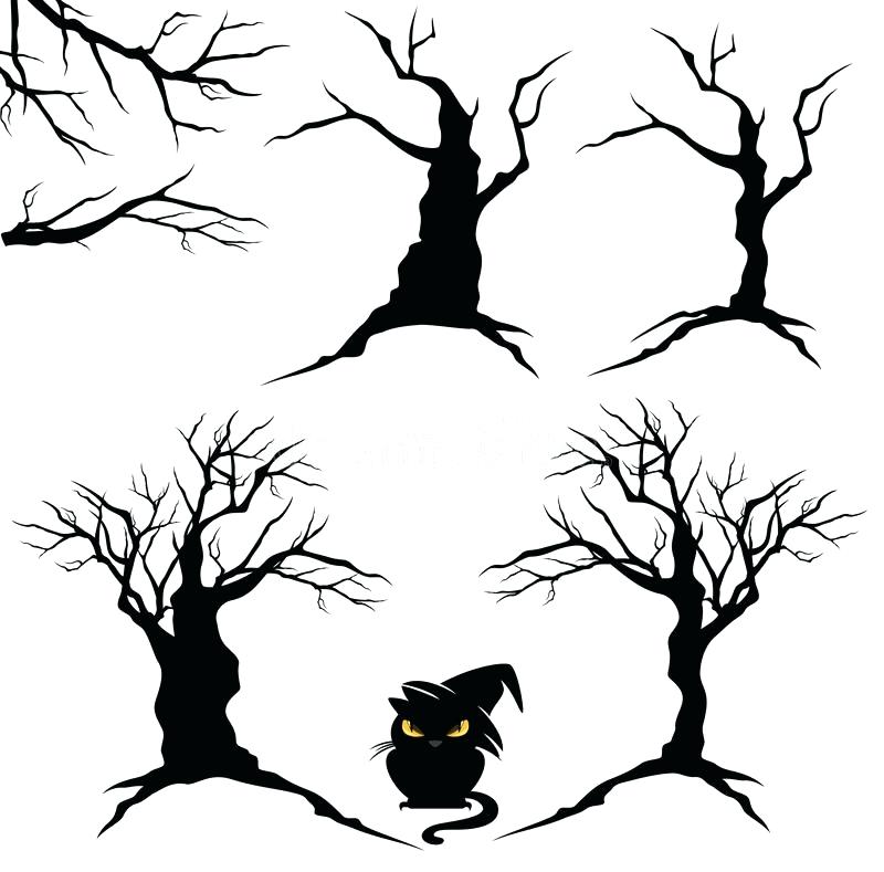 800x789 Halloween Trees Dead Trees Pack Trees Haunted Role Play Trees 6