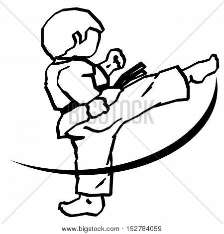 450x470 Martial Arts. Karate Boy, Kid, Image Amp Photo Bigstock