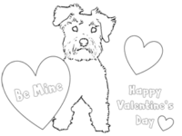 200x150 Schnauzer Coloring Page Luxury Dogs Online Coloring Pages Page 1