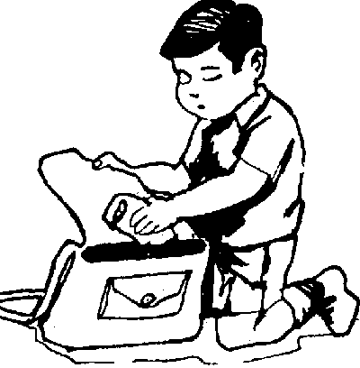 400x408 Pack School Bag Clipart